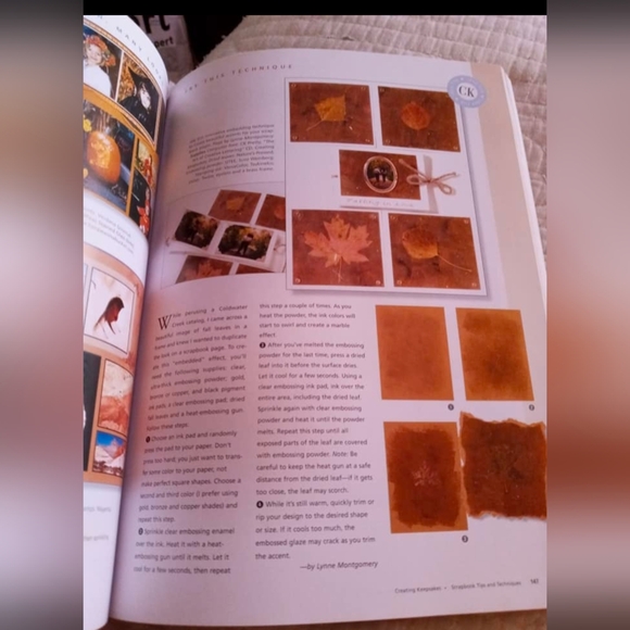 Creating Keepsakes Scrapbooks Tips & Techniques - Picture 4 of 7